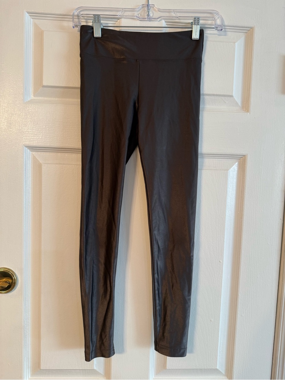 Koral Brown Shiny Active Leggings